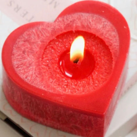 Living Light Candles | Heart Candle