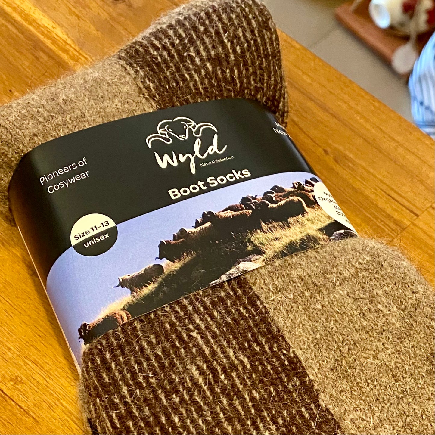 Wyld | Boot Socks Possum - New Yarn