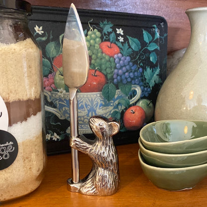 Standing Guard Mouse - Cheese Knife