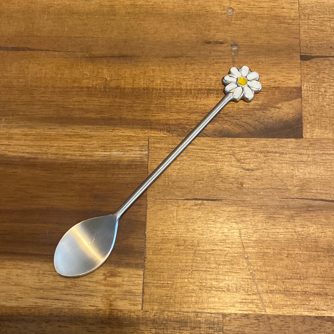 White Daisy Teaspoon