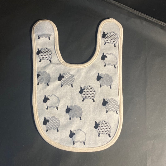 100% Cotton Sheep Bib