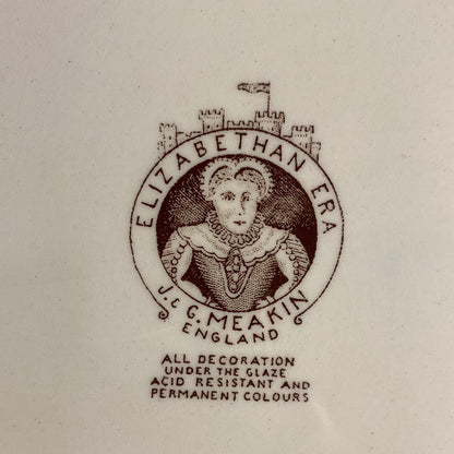Vintage Platter - 'Elizabethan Era' - J&G Meakin.