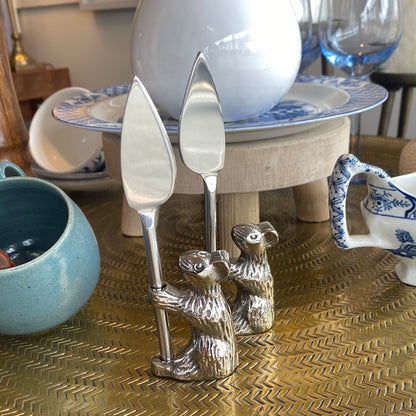 Standing Guard Mouse - Cheese Knife