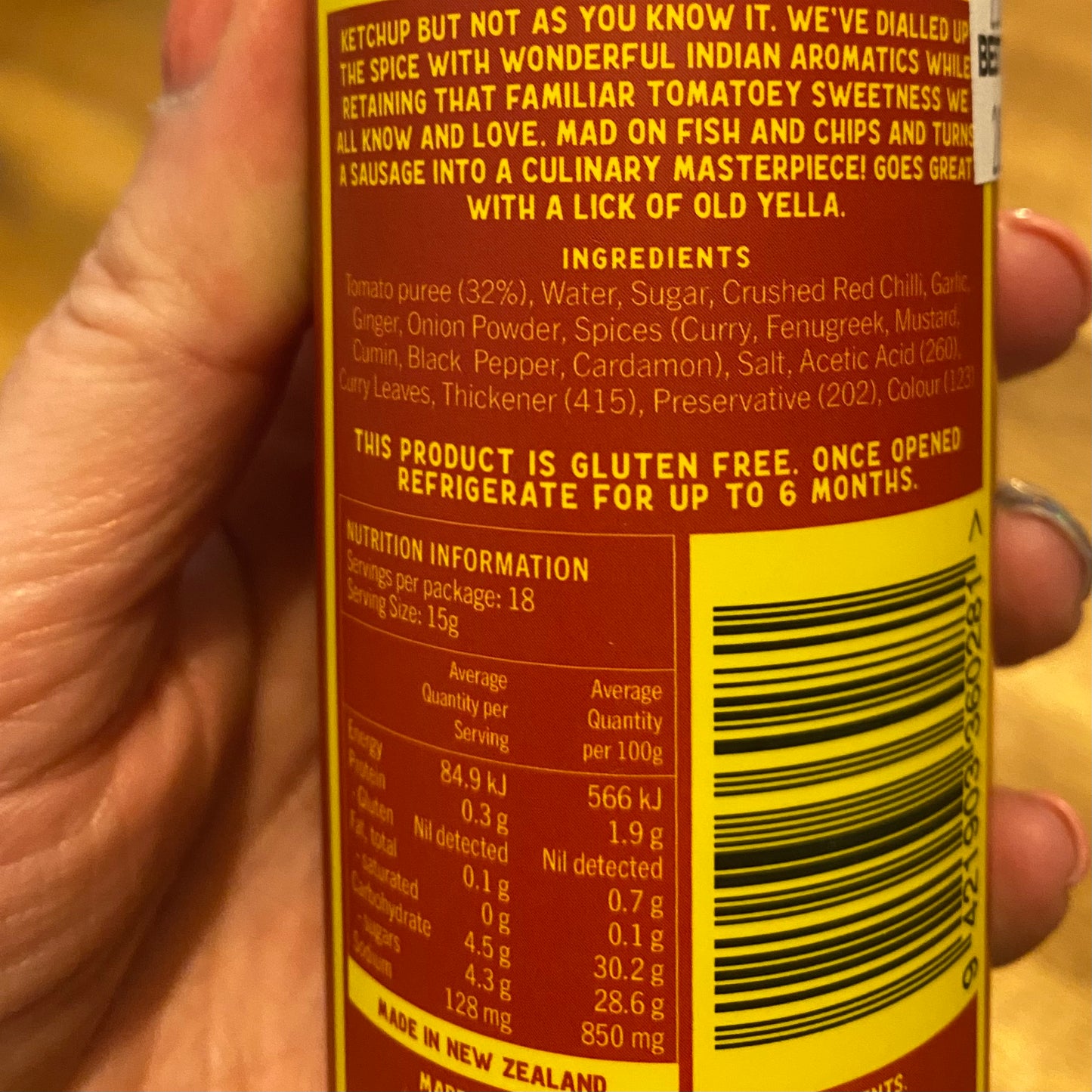 Al Brown’s Simply Red Kasundi Ketchup