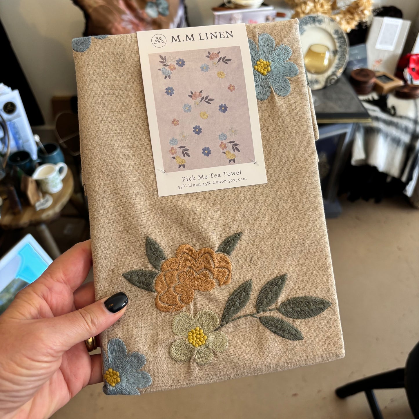 MM Linen | Pick Me Tea Towel