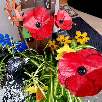Starting From Zero | Red & Purple Poppies