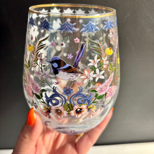 La La Land | Enchanted Garden Glass Tumblers Set