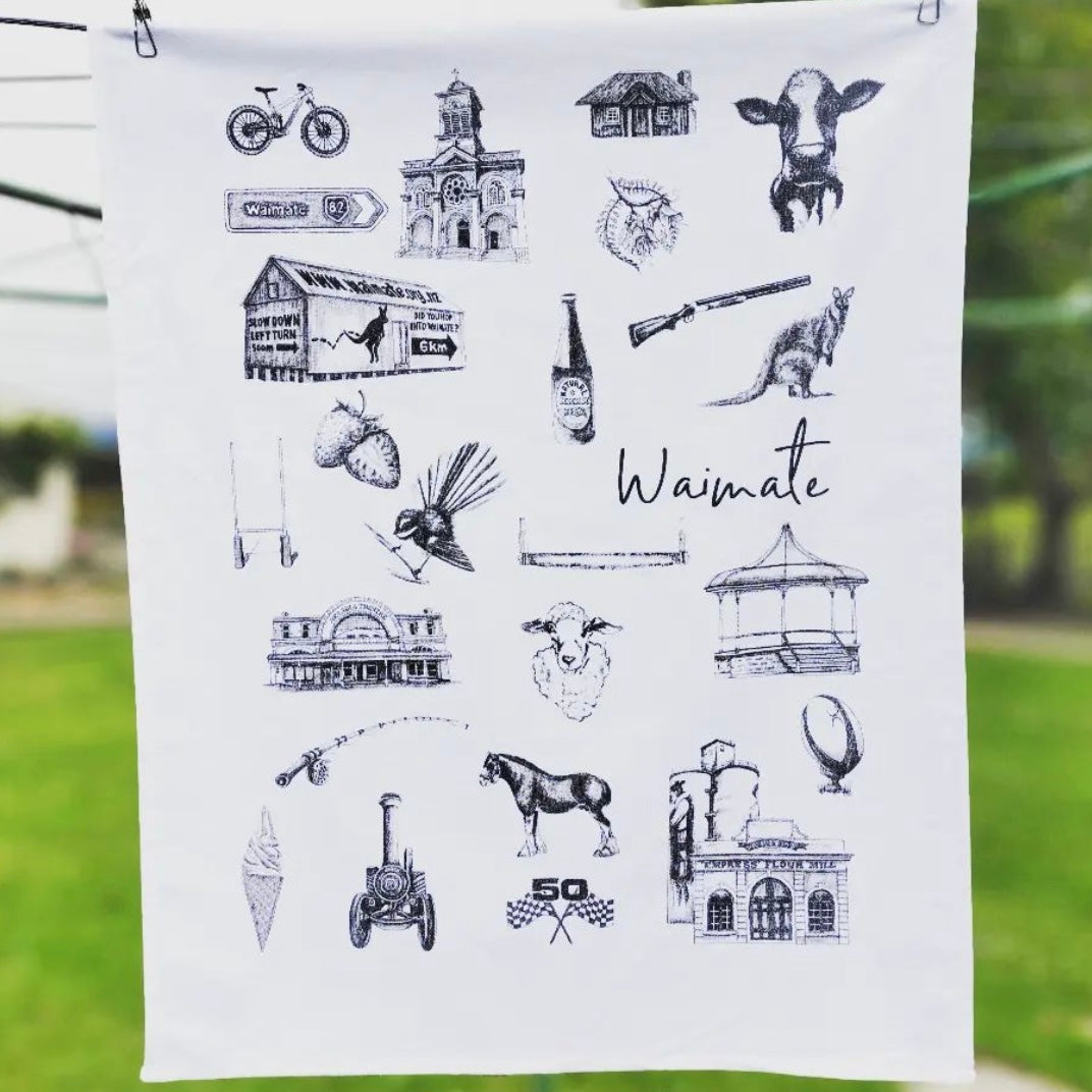 Rd8 Art | Waimate Tea Towels
