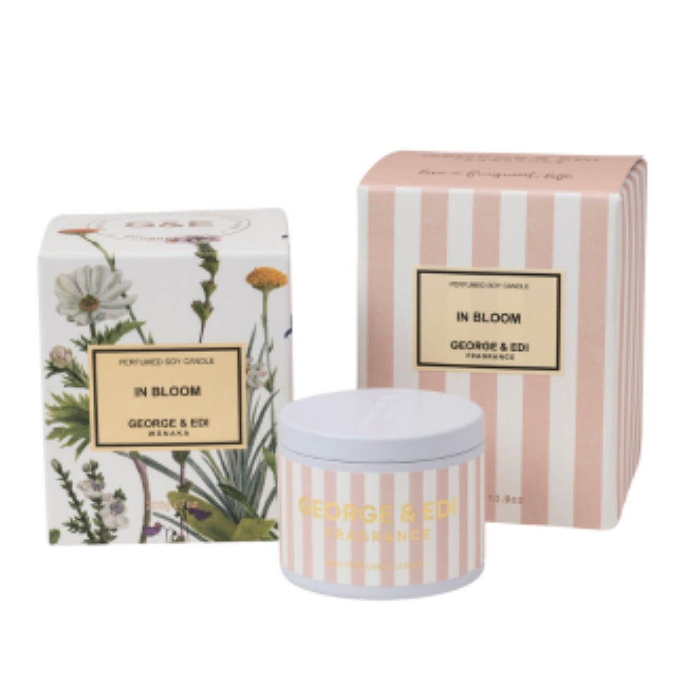 George & Edi | Large Candle - In Bloom