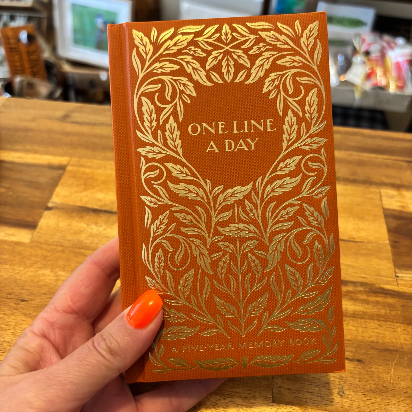 Gilded One Line a Day
