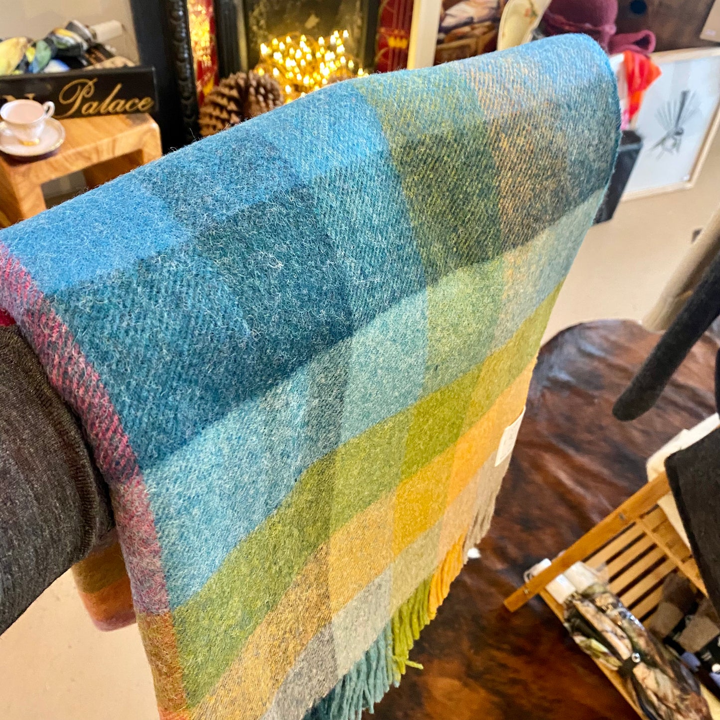Exquisite Wool Traders | 100% Pure Wool Throw - Tutti Frutti
