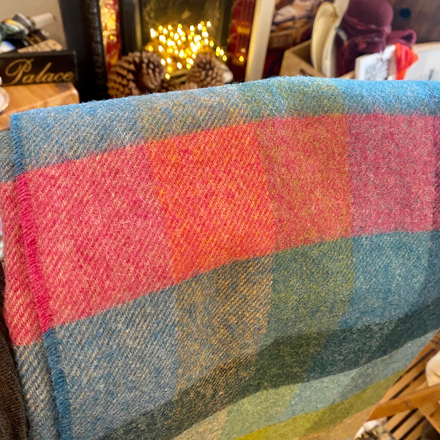Exquisite Wool Traders | 100% Pure Wool Throw - Tutti Frutti