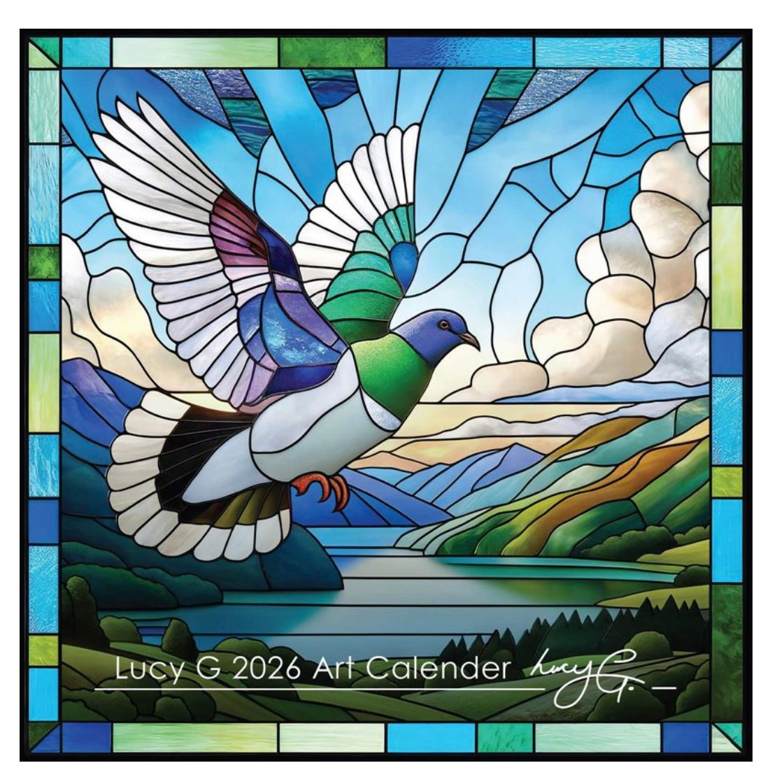 Lucy Gauntlet 2026 Wall Calendar