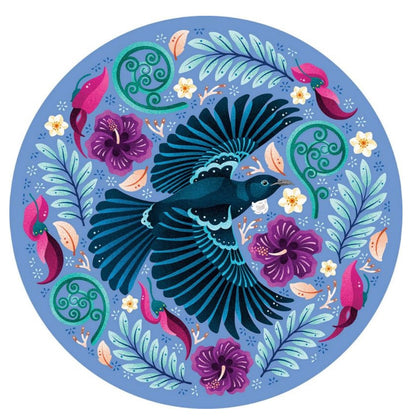 Catherine Marion | Tuneful Tui  - Round 1000 piece Jigsaw