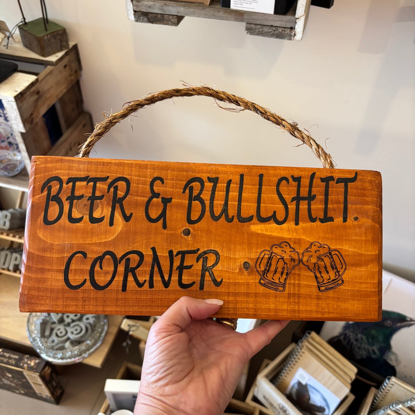 Framing Good Craft | Beer & Bullshit Sign