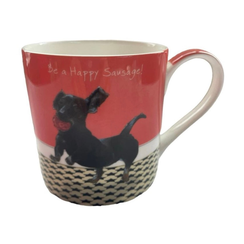 Little Dog Laughed | Happy Sausage Mug