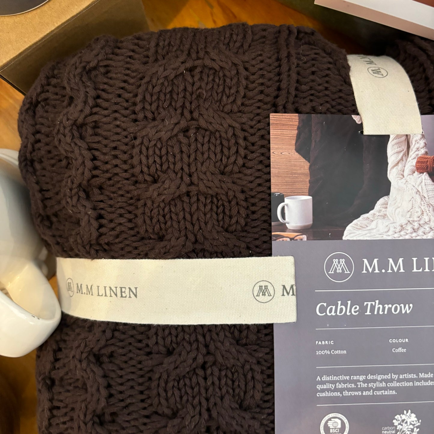 MM Linen | Cable Throws