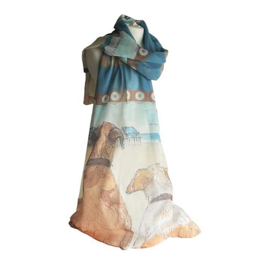 Little Dog Laughed | Growing Old Scarf