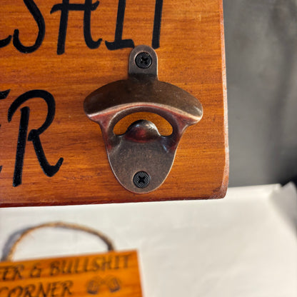 Framing Good Craft | Beer & Bullshit Sign