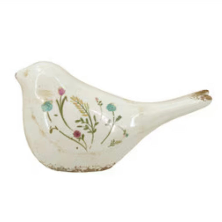 Flower Bird Decor