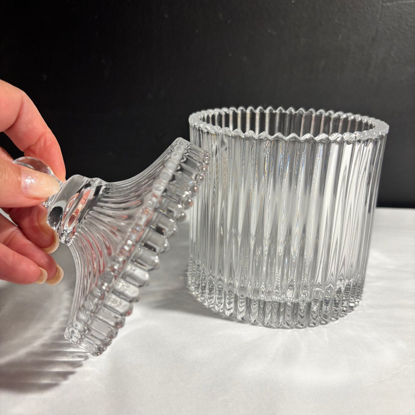 Lidded Glass Jar