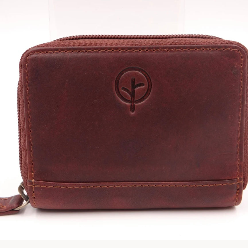 Second Nature Leather | Woman's Leather Card Wallet