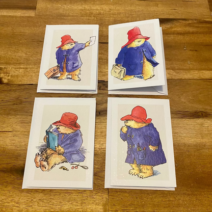 Paddington Bear - 20 Mini Notecard Cube