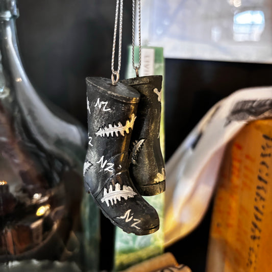 NZ Gumboot Christmas Decoration