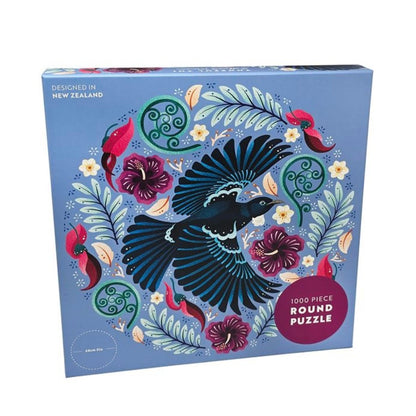 Catherine Marion | Tuneful Tui  - Round 1000 piece Jigsaw