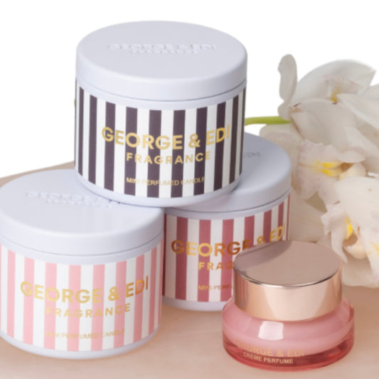 George & Edi | Mini Candle in a Tin - Ebony