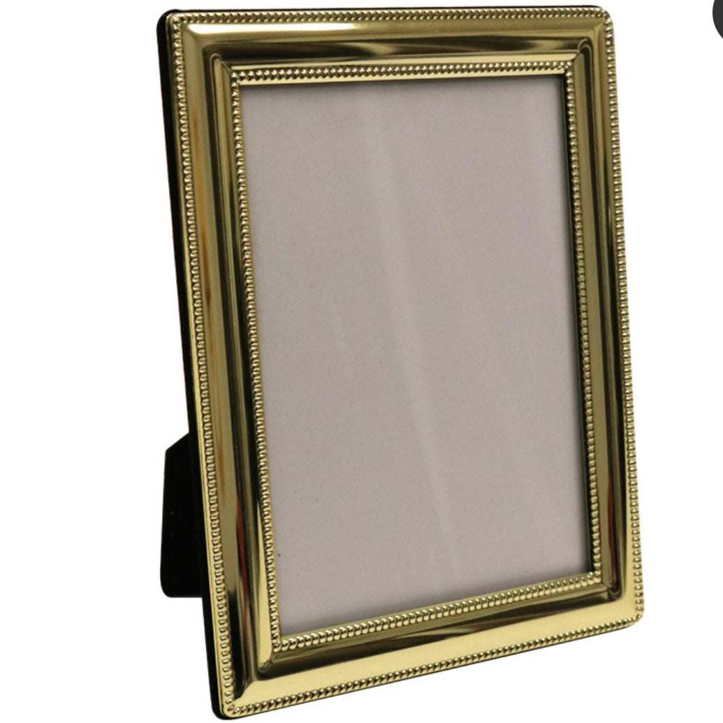 Brass Plated Picture Frame - 5x7"