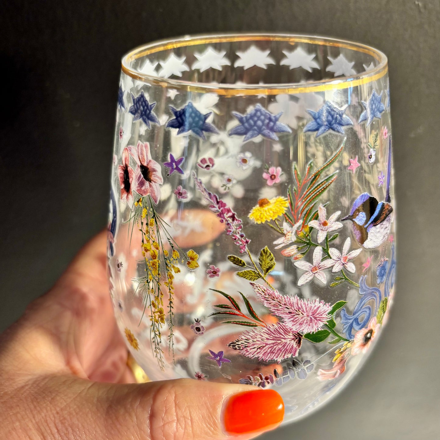 La La Land | Enchanted Garden Glass Tumblers Set