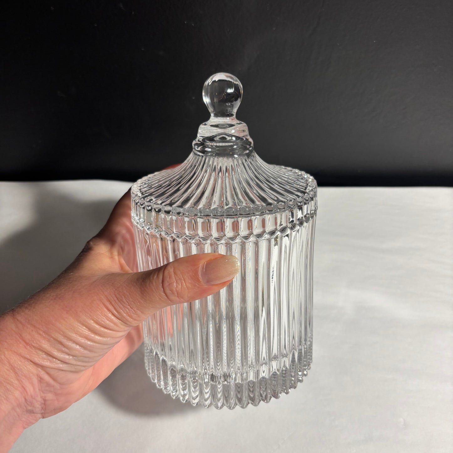 Lidded Glass Jar