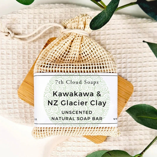 7th Cloud | KawaKawa & NZ Glacier Clay Soap in Bag