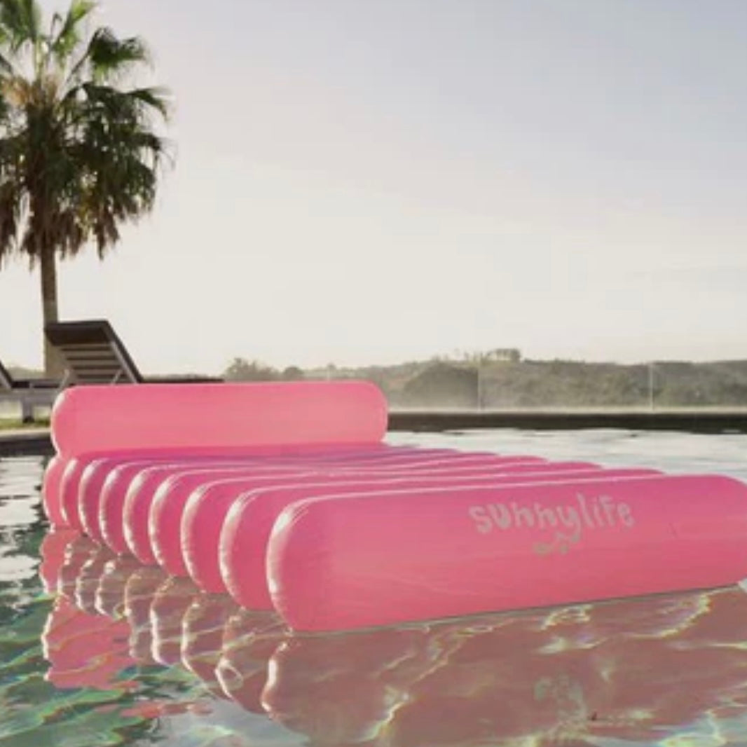 SUNNYLiFE | Neon Pink Tube Lilo