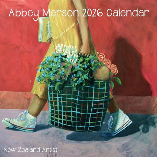 Abbey Merson 2026 Wall Calendar