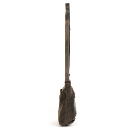 Brown sandal on a white background