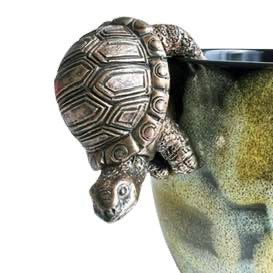 Hanging Tortoises - Gold