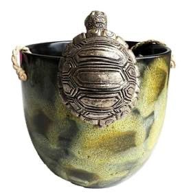 Hanging Tortoises - Gold