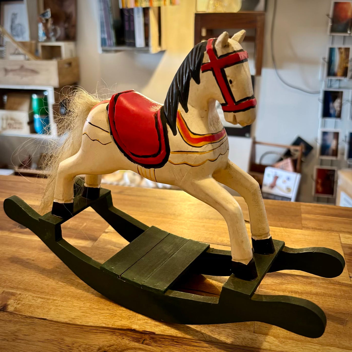 Vintage Mini Rocking Horse