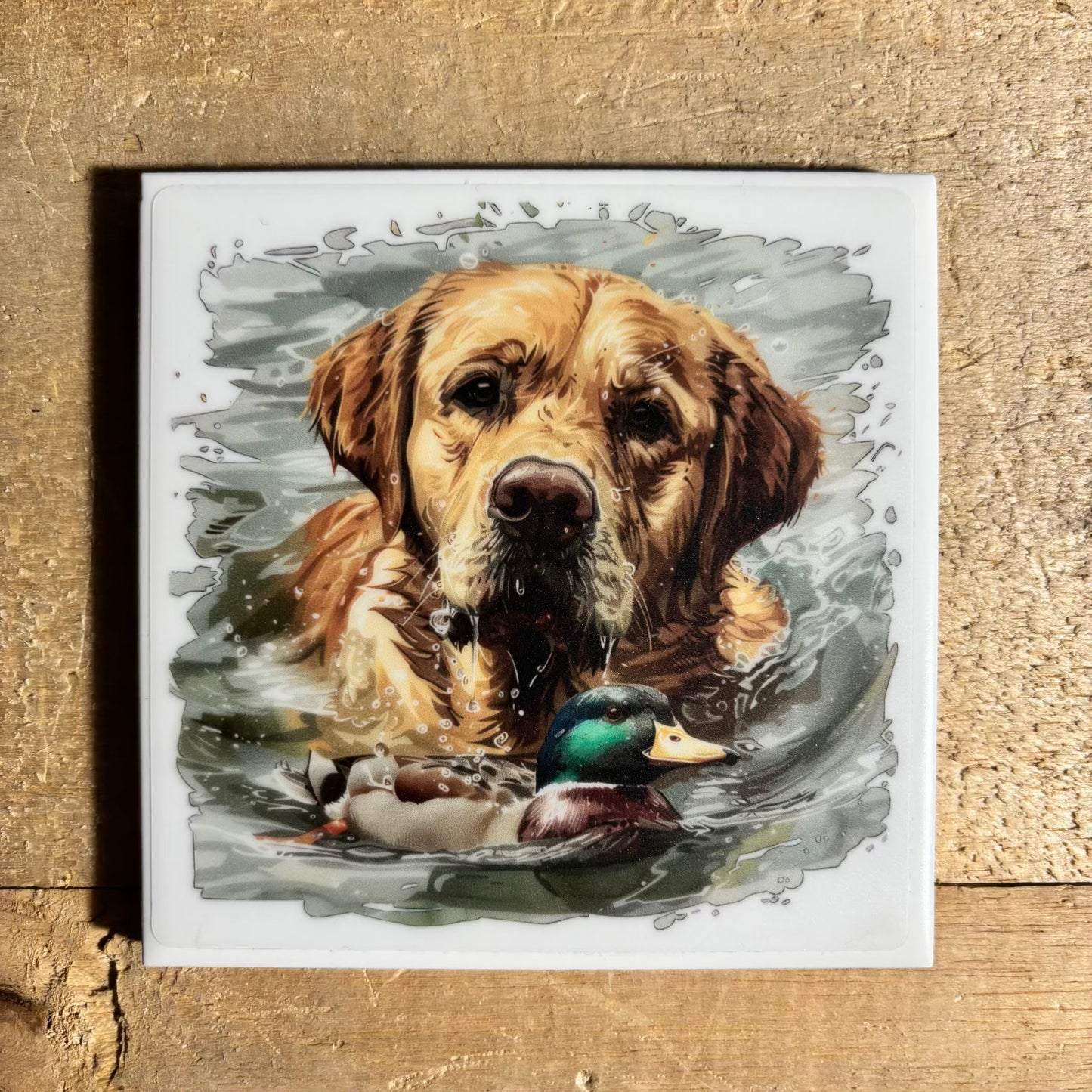 ChopChop | Tile Coasters - Duck Hunting