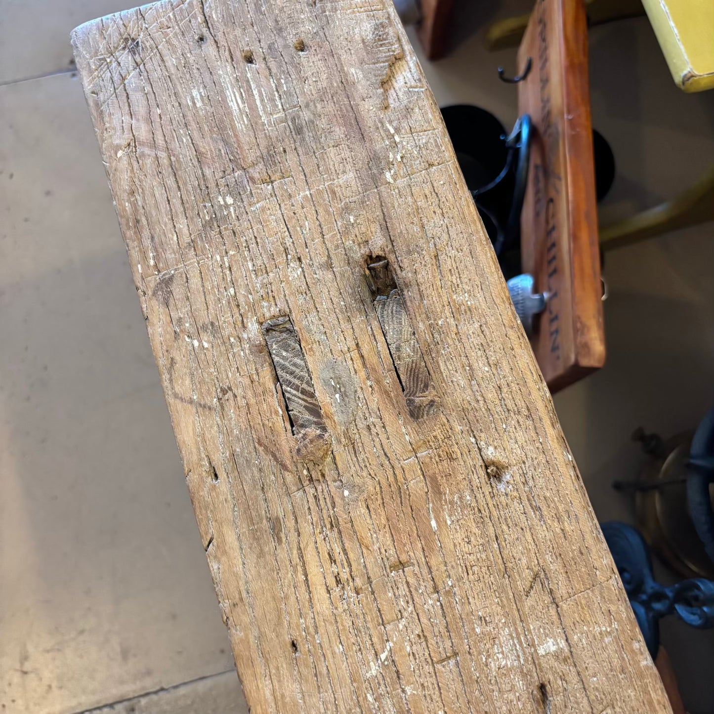 Antique Wooden Bench