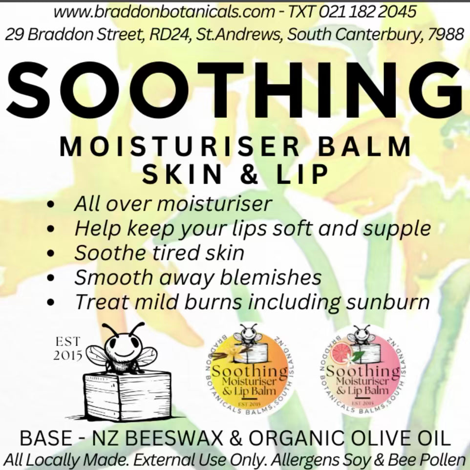 Braddon Botanicals | Soothing Vanilla Balm