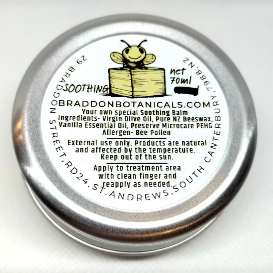 Braddon Botanicals | Soothing Vanilla Balm