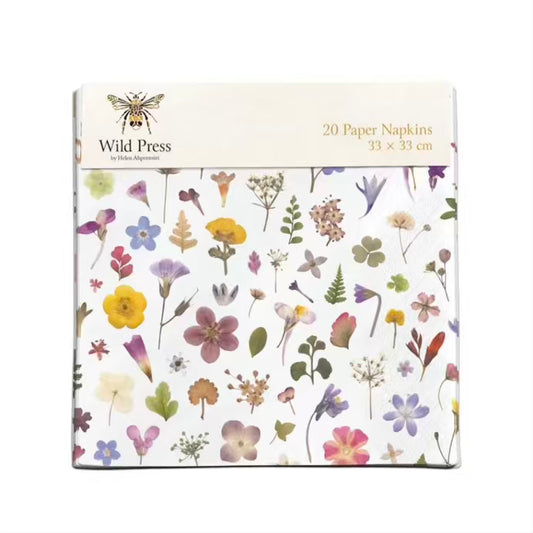 Flower Meadow Paper Napkin by Museums & Galleries