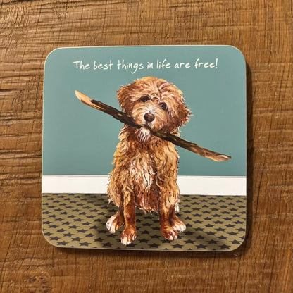Little Dog Laughed Coasters