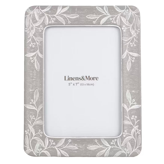 Floral Photo Frame - 5 x 7”