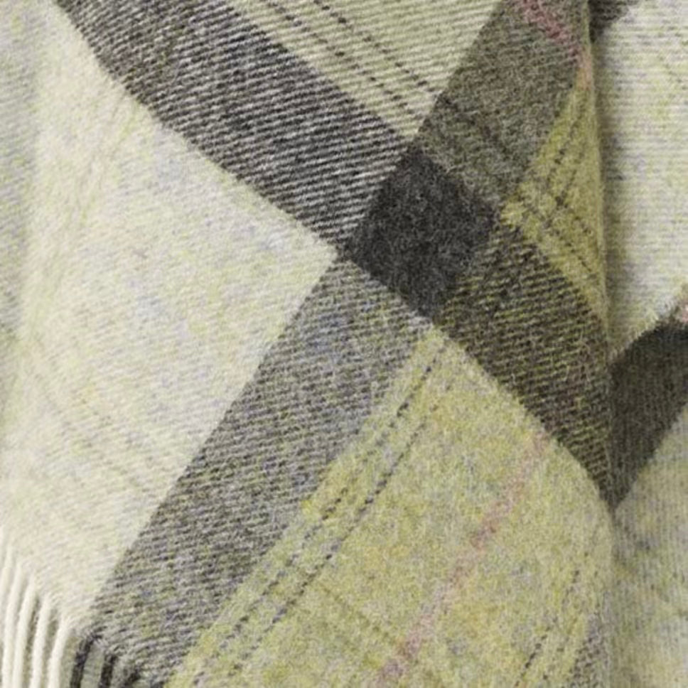 Exquisite Wool Traders | NZ Pure Wool Collection Skye Green Throw