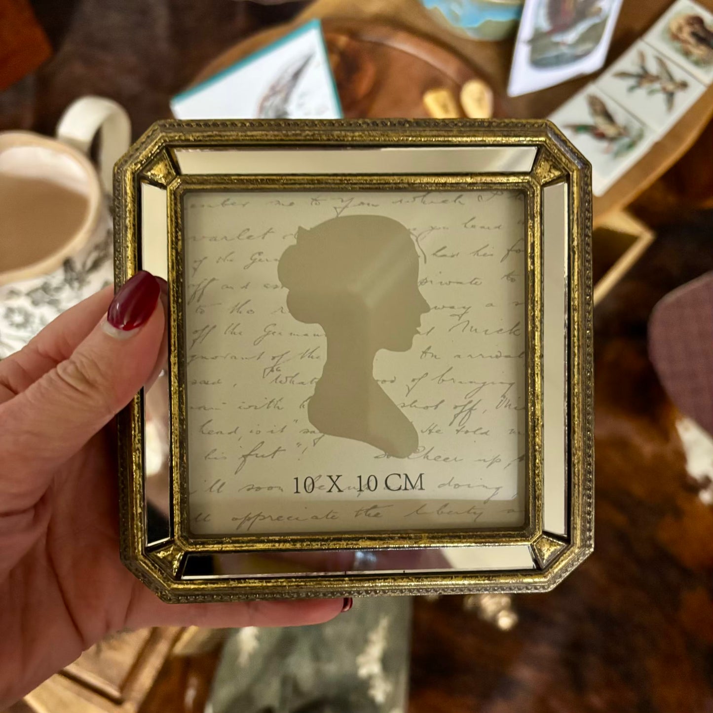 Ornate Square Photo Frame - 10 x 10 cm