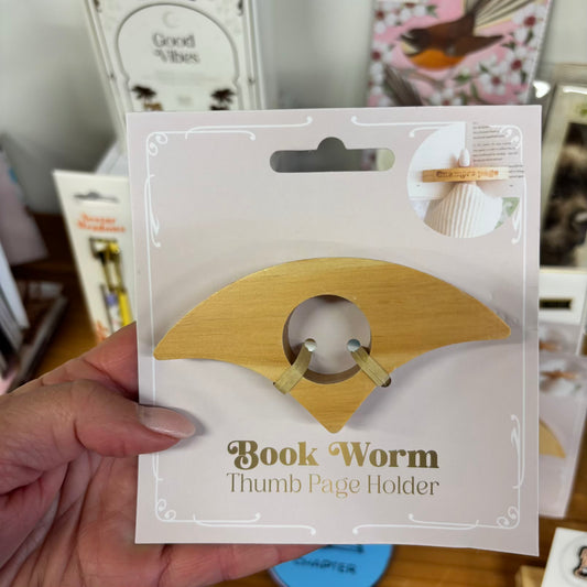 Bookworm Thumb Page Holder